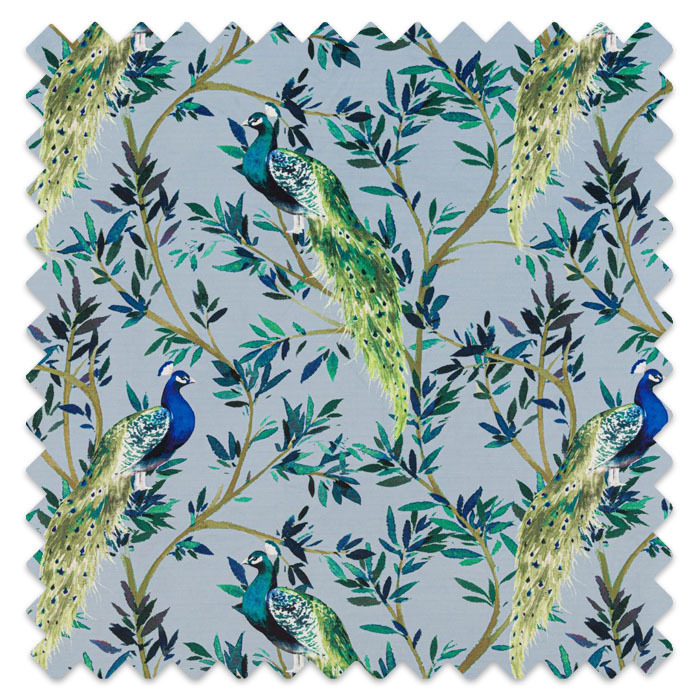 Swatch of Peacock Monsoon