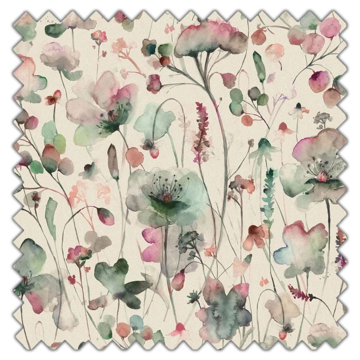 Swatch of Pimelea Meadow Linen by Voyage