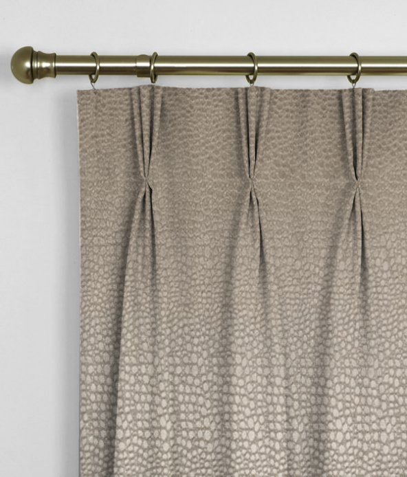 Pinch Pleat Curtains Pulse Velvet Ash