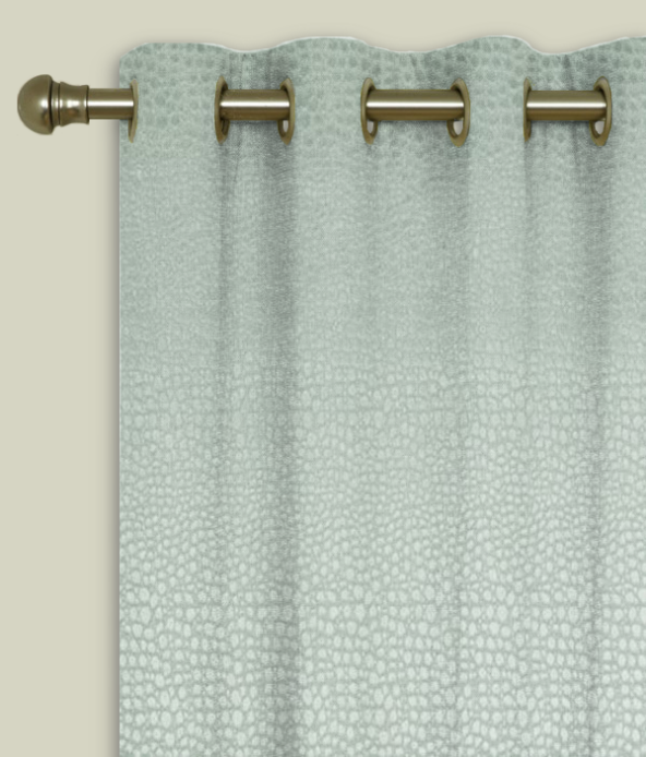 Eyelet Curtains Pulse Velvet Mineral