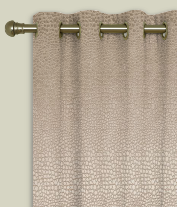 Eyelet Curtains Pulse Velvet Pistachio