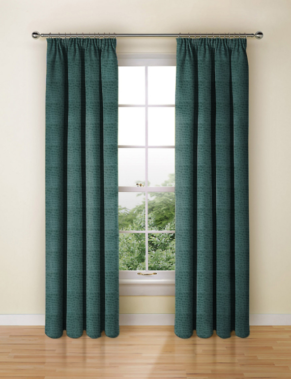 Pulse Velvet Teal Made To Measure Curtains