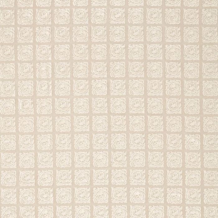 Pure Scroll Embroidery Flax Fabric by Morris & Co