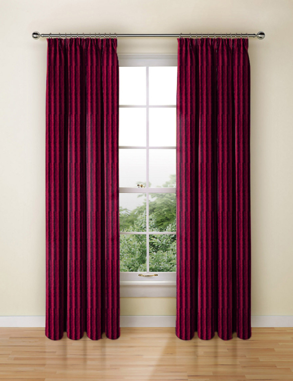 Rhythm Velvet Crimson Made To Measure Curtains