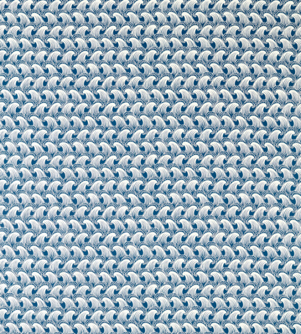 Ride The Wave Denim Fabric by Scion