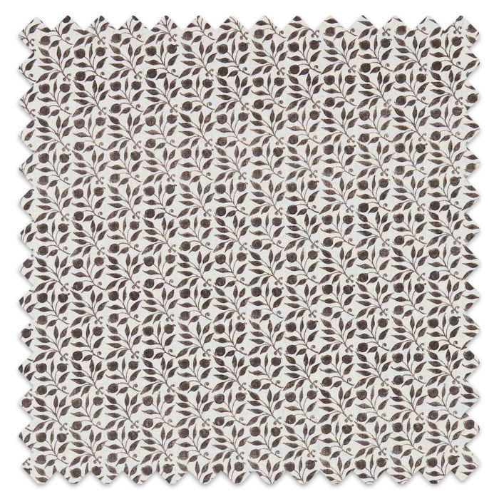 Swatch of Rosehip Black/Ecru