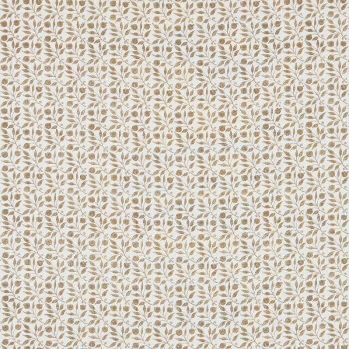 Rosehip Linen/Ecru Fabric by Morris & Co