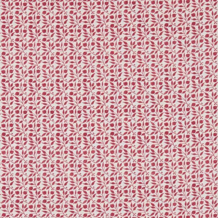 Rosehip Rose Fabric by Morris & Co