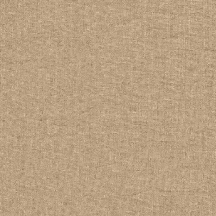 Rue Linen Truffle Fabric by Sanderson
