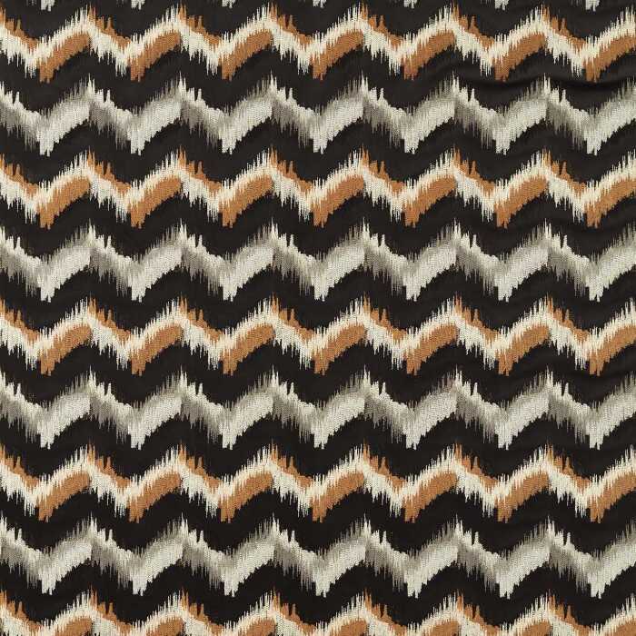 Sagoma Noir Fabric by Clarke And Clarke