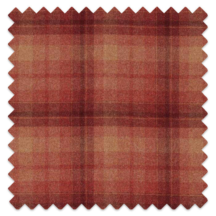 Swatch of Samphrey Check Russet