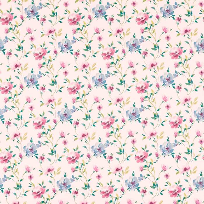 Serena Damson Fabric by Clarke And Clarke