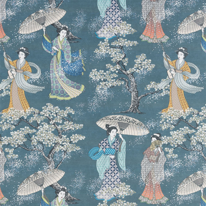 Shibui Sapphire Fabric by Bill Beaumont
