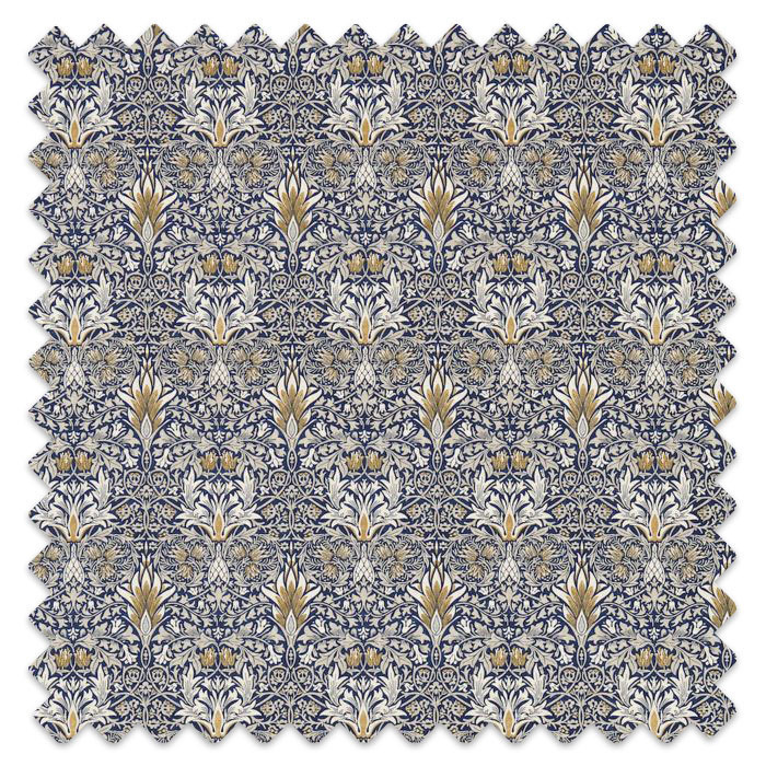 Swatch of Snakeshead Indigo/Hemp