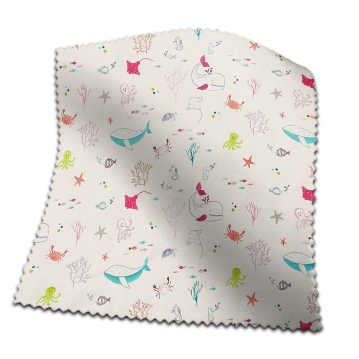 Swatch of Splash Rainbow by Prestigious Textiles