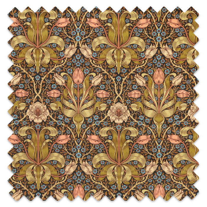 Swatch of Spring Thicket Velvet Old Fashioned