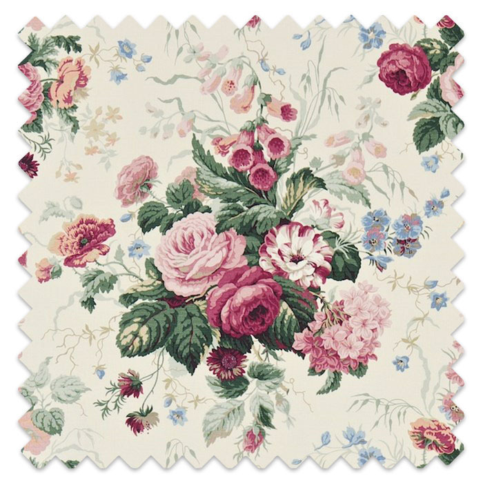 Swatch of Stapleton Park Cream/Pink