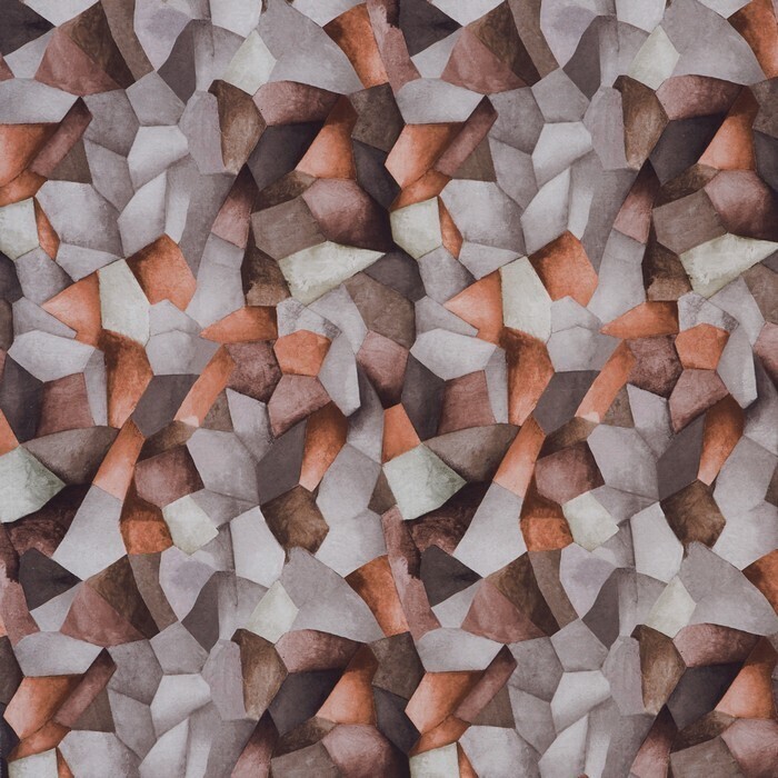 Statue Rust Fabric by Prestigious Textiles