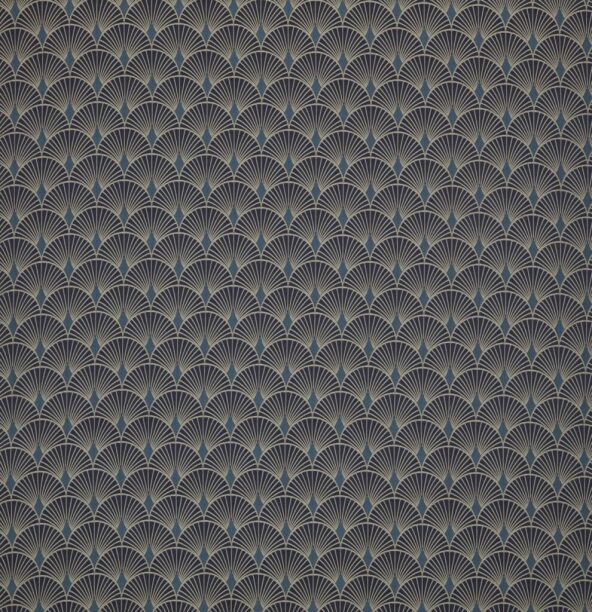 Tamara Sapphire Fabric by Ashley Wilde