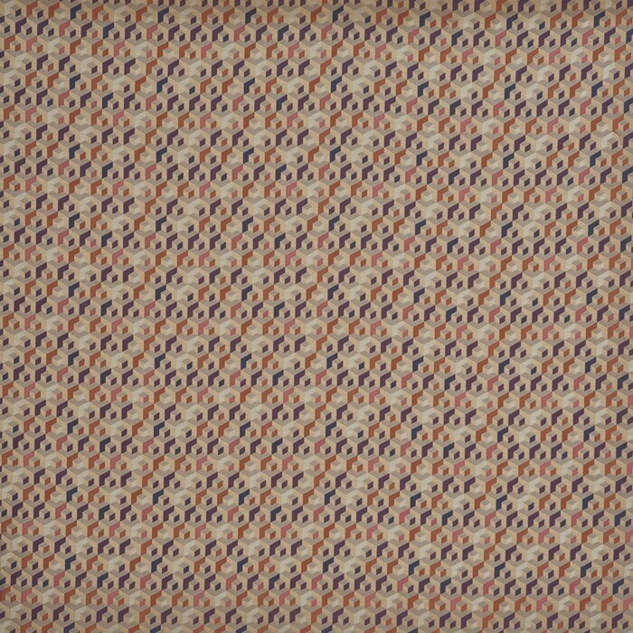 Theo Raspberry Fabric by Prestigious Textiles