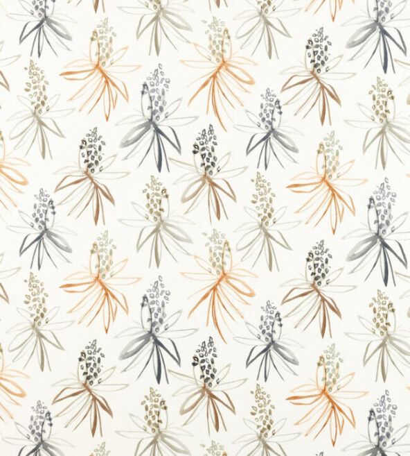 Tillandsia Amber Slate Fabric by Scion