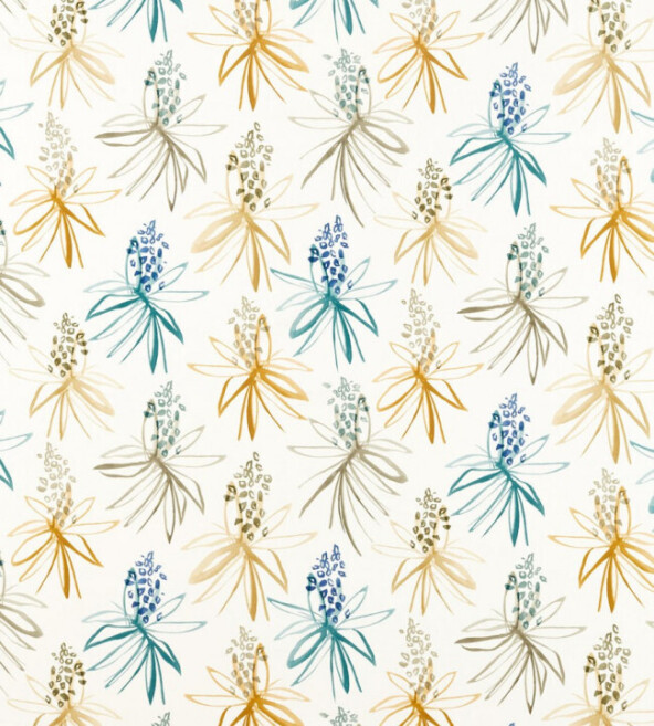 Tillandsia Papaya Honey Fabric by Scion