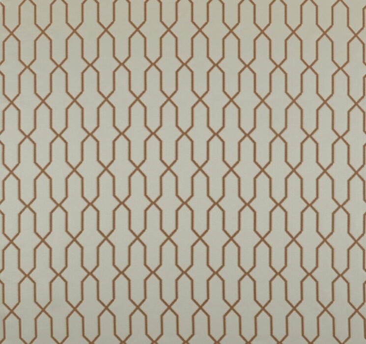 Titan Copper Fabric by Ashley Wilde