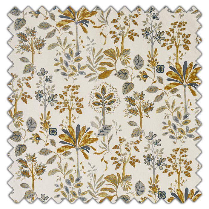 Swatch of Tree Of Life Amber by Prestigious Textiles
