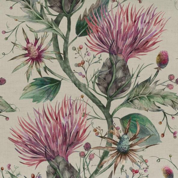 Varys Onyx Fabric by Voyage