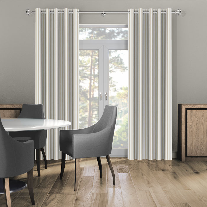 Curtains in Vermont Stone by iLiv