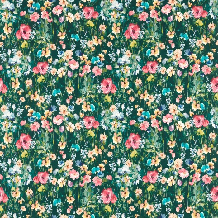 Wild Meadow Forest Fabric by Clarke And Clarke