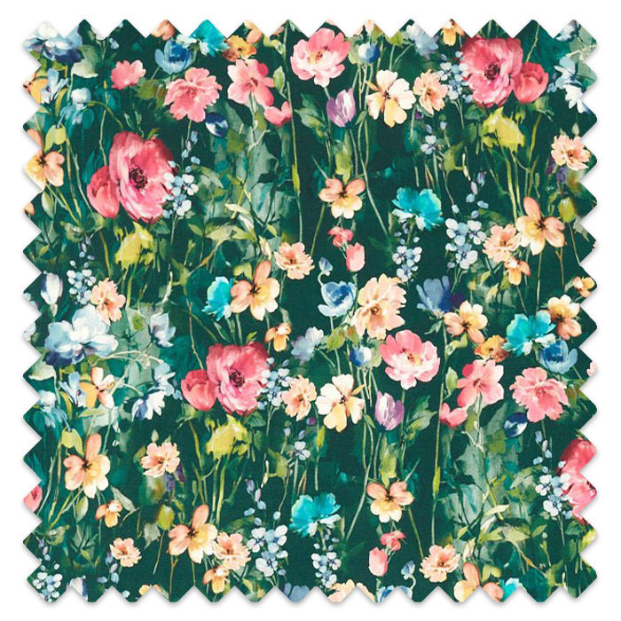 Swatch of Wild Meadow Forest by Clarke And Clarke