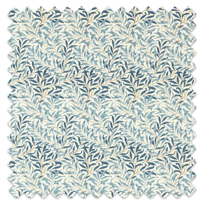 Swatch of Willow Bough Outdoor Indigo