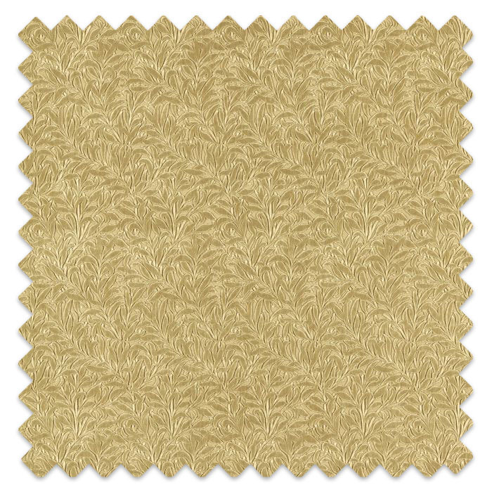 Swatch of Willow Boughs Caffoy Velvet Citrus Stone