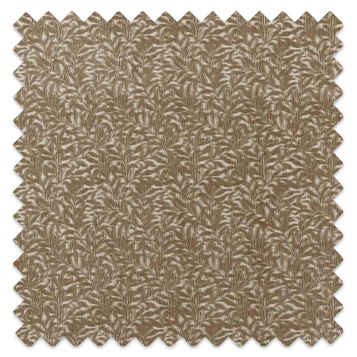 Swatch of Willow Boughs Caffoy Velvet Muddy Warren