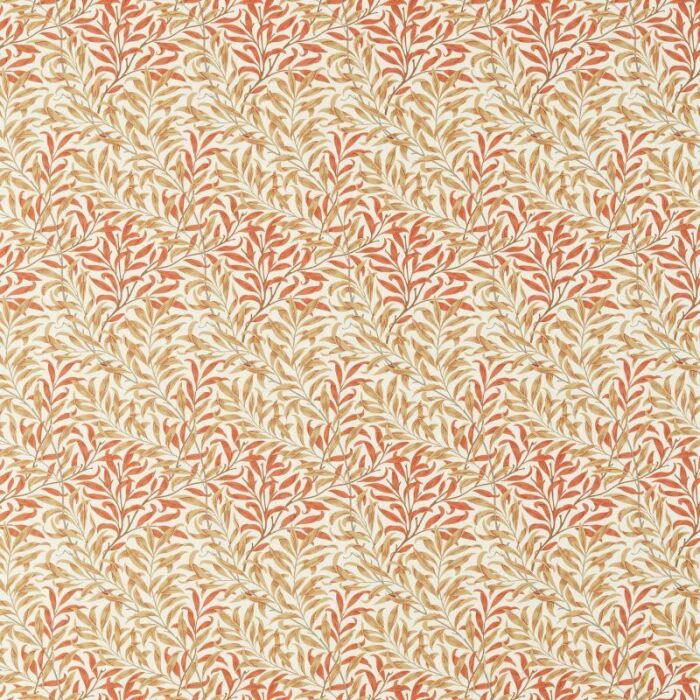 Willow Boughs Russet/Ochre Fabric by Morris & Co