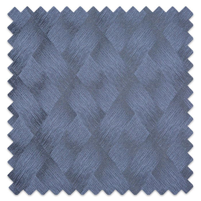 Swatch of Yamuna Indigo by Prestigious Textiles