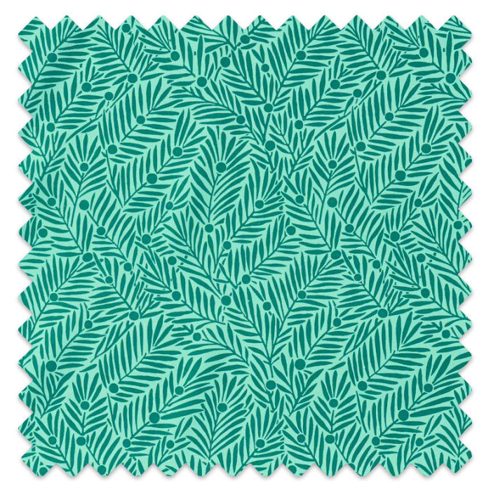 Swatch of Yew & Aril Teal