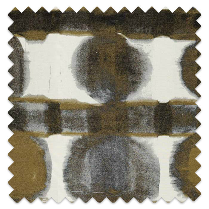 Swatch of Delphis Charcoal Gold