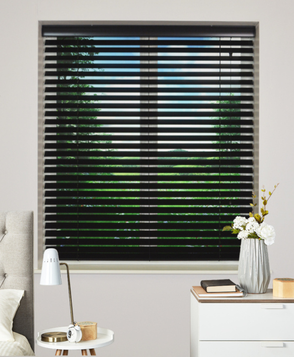 Ebony Wood Venetian Blind