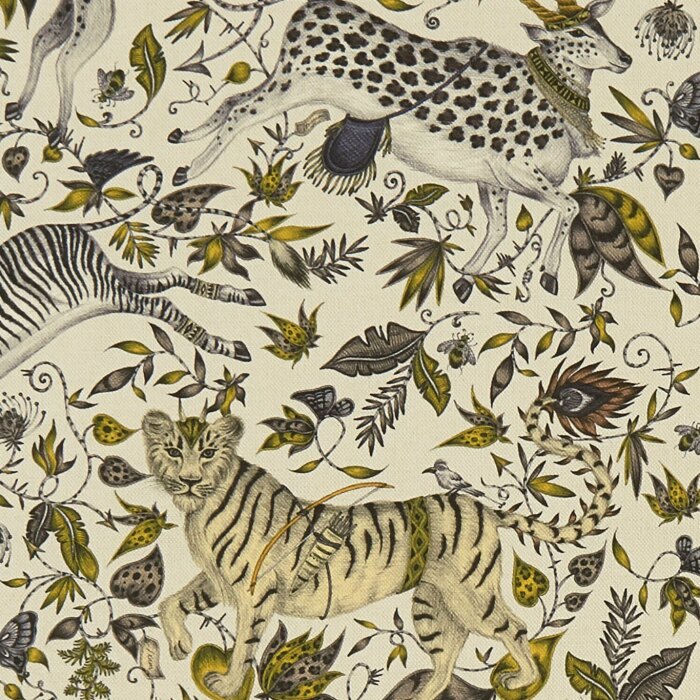 Made To Measure Curtains Protea Gold Linen