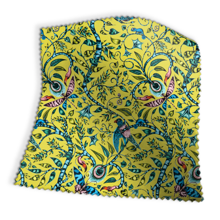 Made To Measure Roman Blinds Rousseau Lime Swatch