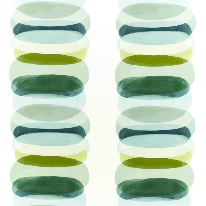 Elliptic Emerald Fabric by Harlequin