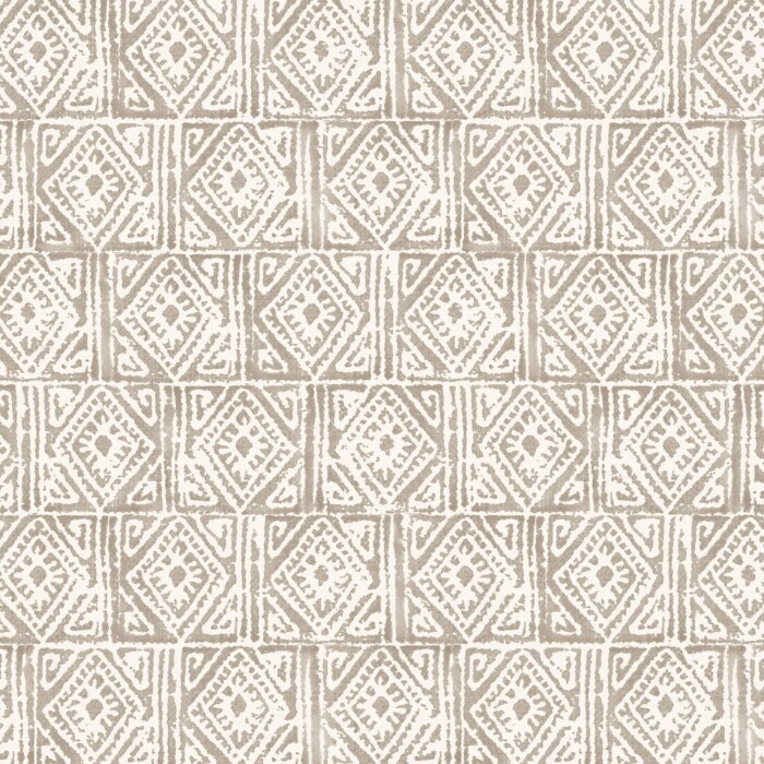 Ellora Taupe Fabric by The Pure Edit