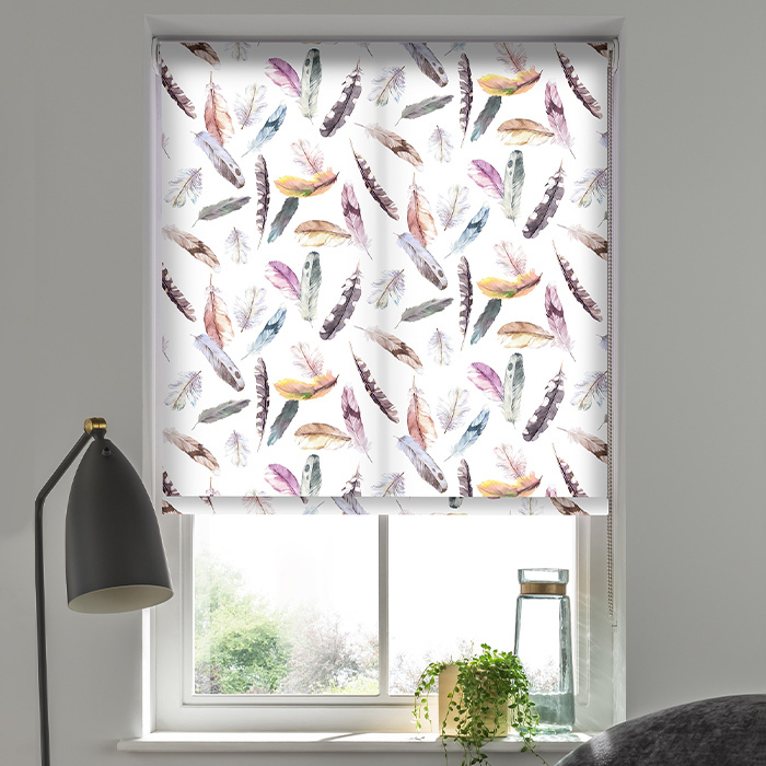 Feather Cream Roller Blind