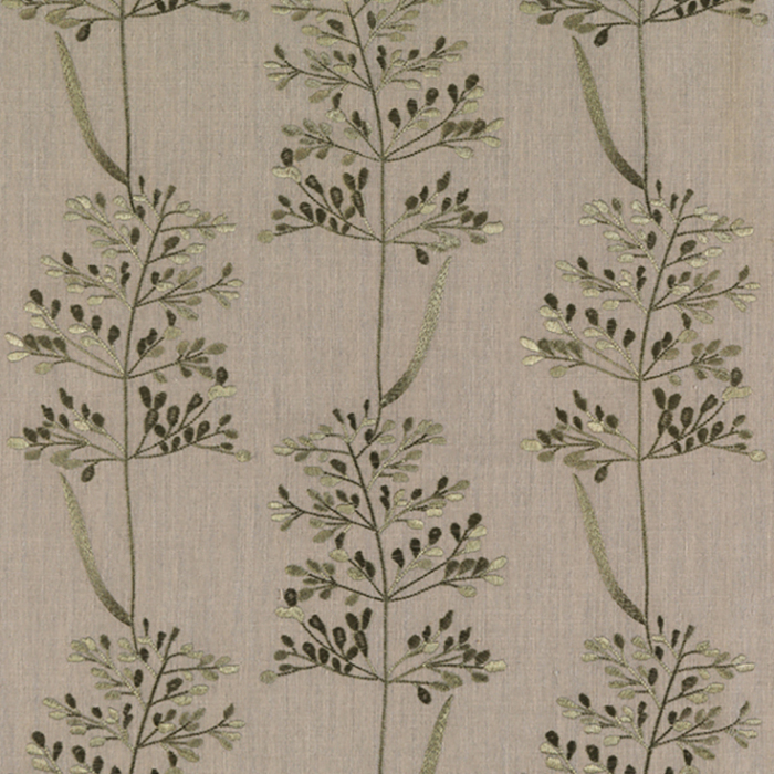 Made To Measure Curtains Beaulieu Overtly Olive Flat Image