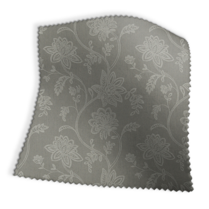 Made To Measure Roman Blinds Glamour Pewter Swatch