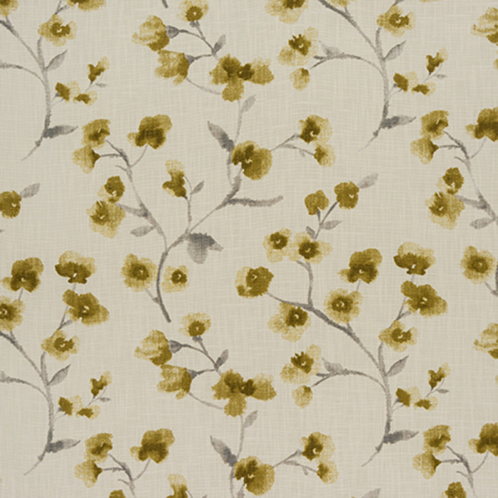 Made To Measure Curtains Como Ochre Flat Image