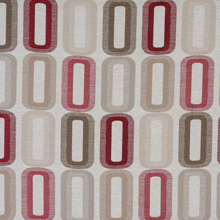 Made To Measure Curtains Dahl Rosso Flat Image