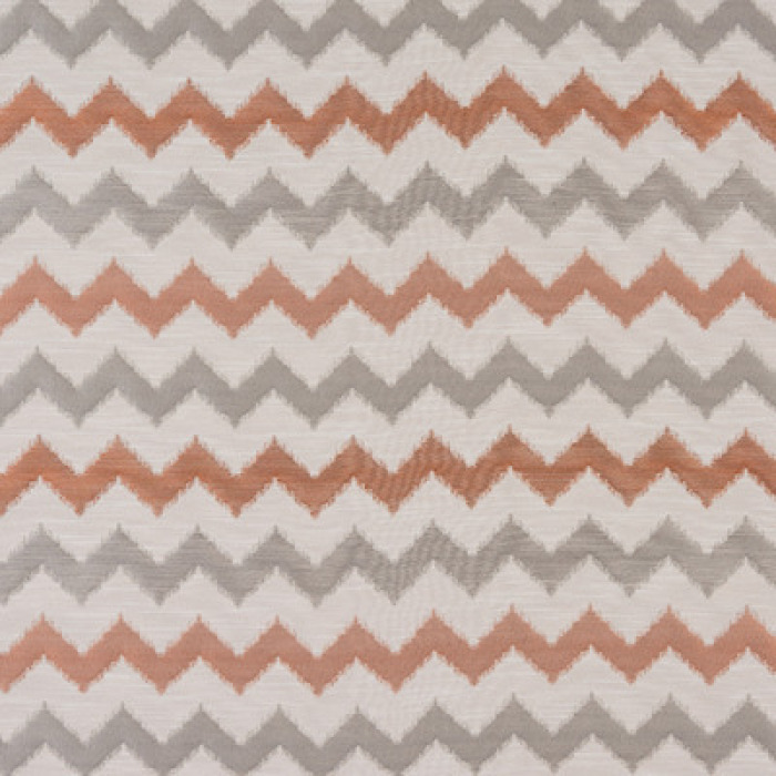 Made To Measure Curtains Verne Terracotta Flat Image